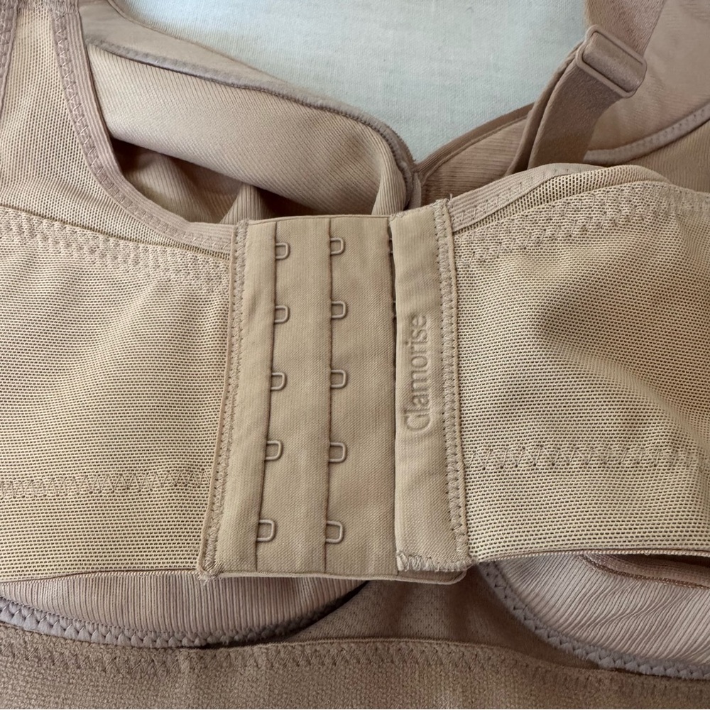 Glamorize 38E Women's Tan Bra No Underwire 0057 - Picture 13 of 16